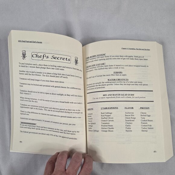 2 Cookbooks - 1- Food Facts and Chef's Secrets 2- New Whole Foods Encyclopedia - Picture 6 of 10